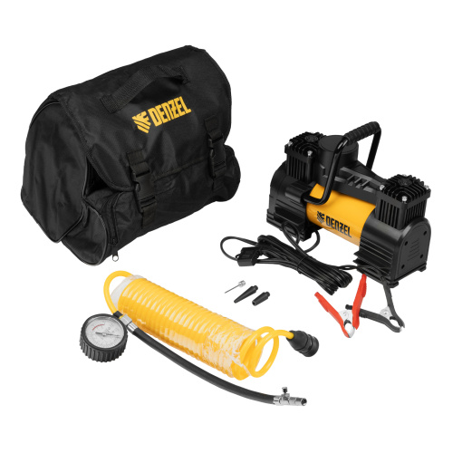 Компрессор автомобильный AC-75, 12 В, 10 атм., 75 л/мин, LED Denzel по ценам производителя в Уфе с доставкой по всей России