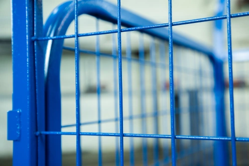 Тележка платформенная TOR ТП-2С (600х900) с бортами из сетки и двумя ручками (колеса 160 мм) по ценам производителя в Уфе с доставкой по всей России