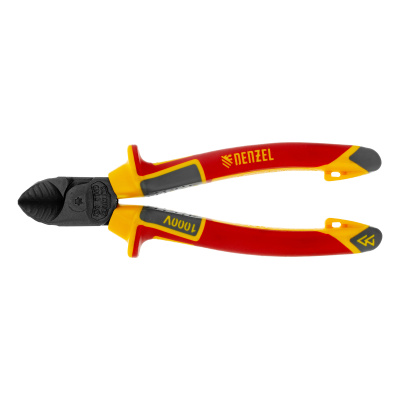 Бокорезы, диэлектрические рукоятки, до 1000 В, трехкомпонентные рукоятки, 160 мм Denzel по ценам производителя в Уфе с доставкой по всей России