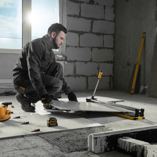 Плиткорез 800х14мм, цельнометал. напр., каретка на подш., стальная станина, рукоятка-пенал Denzel по ценам производителя в Уфе с доставкой по всей России