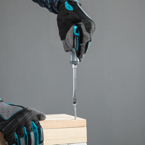 Отвертка SL5.5 x 100 мм, S2, трехкомпонентная рукоятка Gross по ценам производителя в Уфе с доставкой по всей России