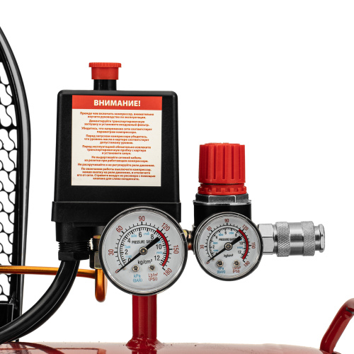 Компрессор воздушный ременный привод КР2500/80, 2,5 кВт, 80 литров, 420 л/мин МТХ по ценам производителя в Уфе с доставкой по всей России