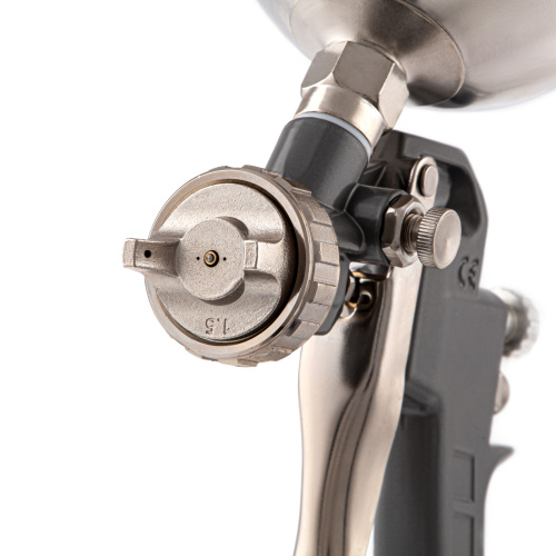 Краскораспылитель пневматический с верхним бачком V 0.6 л, сопло D 1.2, 1.5 и 1.8 мм Matrix по ценам производителя в Уфе с доставкой по всей России