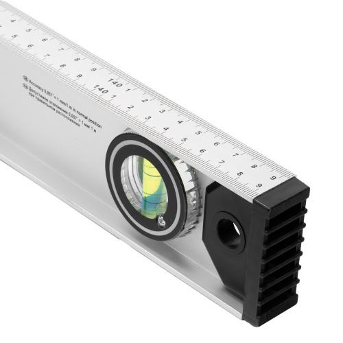 Уровень алюминиевый "Рельс", 1500 мм, 3 глазка (1 поворотный) Matrix по ценам производителя в Уфе с доставкой по всей России