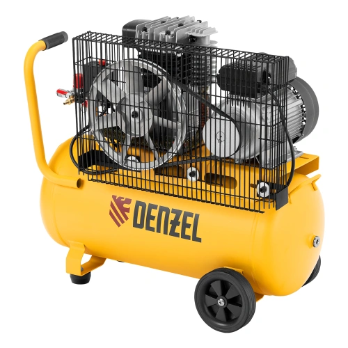 Компрессор воздушный BCI2300/50, ременный привод, 2.3 кВт, 50 литров, 400 л/мин Denzel по ценам производителя в Уфе с доставкой по всей России