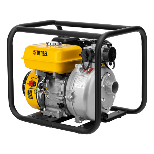 Мотопомпа бензиновая высоконапорная PX-50H, 7 л.с, 2", 600 л/мин, глубина 8 м, напор 65 м Denzel по ценам производителя в Уфе с доставкой по всей России