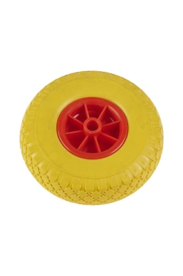 Колесо литое полиуретановое 260 мм PU 1805-2 с пластиковым ободом (без подшипника) по ценам производителя в Уфе с доставкой по всей России