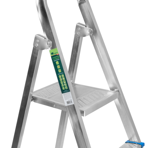 Стремянка, 8 ступеней, стальная, оцинкованная Сибртех по ценам производителя в Уфе с доставкой по всей России