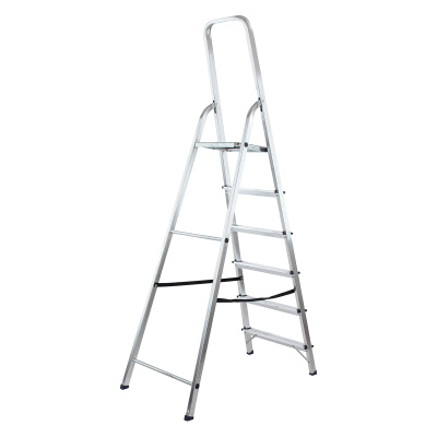 Стремянка усиленная, 6 ступеней, алюминиевая, MTX по ценам производителя в Уфе с доставкой по всей России