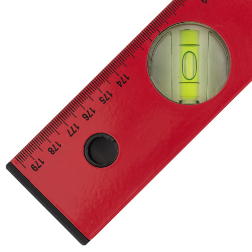 Уровень алюминиевый, 1800 мм, 3 глазка, красный, линейка MTX по ценам производителя в Уфе с доставкой по всей России