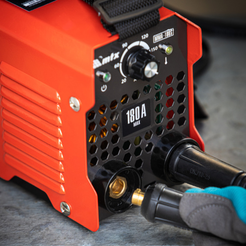 Инверторный аппарат дуговой сварки MMA-180S, 180 А, ПВ60%, диаметр электрода 1,6-4 мм MTX по ценам производителя в Уфе с доставкой по всей России