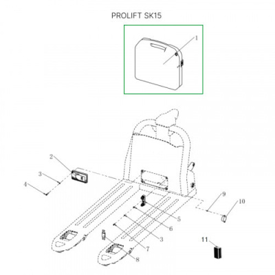 Аккумуляторная батарея 24В 20Ач Li-ion для тележек SD15L/SK15 по ценам производителя в Уфе с доставкой по всей России