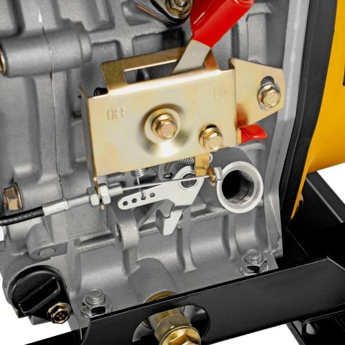 Генератор дизельный DES-55E, 5,5 кВт, 230 В, 11 л, электростартер Denzel по ценам производителя в Уфе с доставкой по всей России