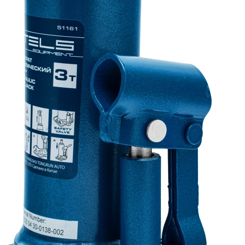 Домкрат гидравлический бутылочный, 3 т, h подъема 188-363 мм Stels по ценам производителя в Уфе с доставкой по всей России