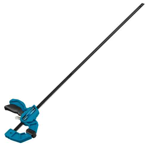 Струбцина реечная, быстрозажимная, пистолетного типа, пошаговый механизм, пластиковый корпус, 900 мм Gross по ценам производителя в Уфе с доставкой по всей России