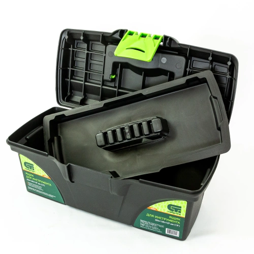 Ящик для инструмента, 324 х 165 х 137 мм, 13", пластик Сибртех по ценам производителя в Уфе с доставкой по всей России