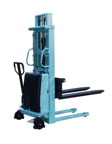 Штабелер гидравлический с электроподъемом 1,0 т 1,6 м TOR TSE1016 по ценам производителя в Уфе с доставкой по всей России