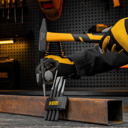 Набор инструментов, 1/2", 1/4", CrV, S2, пластиковый кейс, 84 предмета Denzel по ценам производителя в Уфе с доставкой по всей России