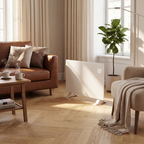 Конвектор электрический OptiPrime-1500, Wi-Fi, тачскрин, цифровой термостат, 1500 Вт Denzel по ценам производителя в Уфе с доставкой по всей России