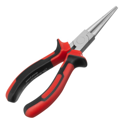 Круглогубцы Nickel, 160 мм, никелированные, двухкомпонентные рукоятки Matrix по ценам производителя в Уфе с доставкой по всей России