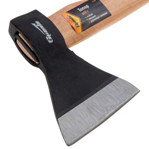 Топор, 600 г, в сборе, кованый, деревянное топорище Sparta по ценам производителя в Уфе с доставкой по всей России