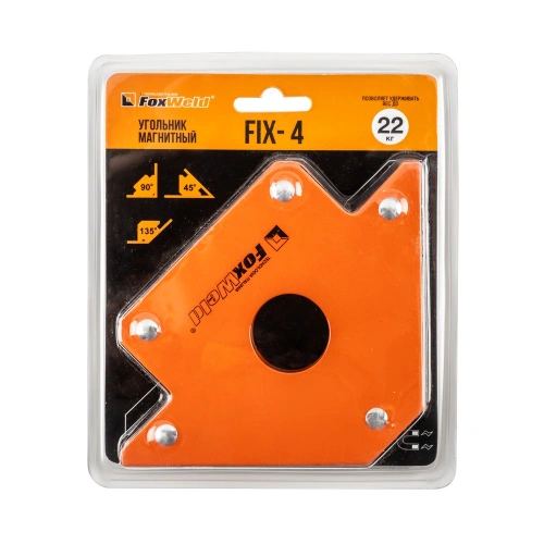 Угольник магнитный FIX-4 (45/90/135град, до 22кг) купить в Москве с доставкой по всей России | ProtosMarket.ru