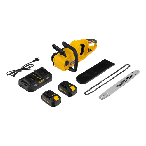 Цепная пила аккумуляторная бесщеточная RCS400-36, Li-ion, 36 В, 4 Ач, шина 400 мм Denzel по ценам производителя в Уфе с доставкой по всей России