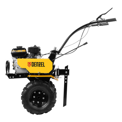 Мотоблок DPT-270, 7 л.с., ремен.сцеп, шир 85 см, глуб 35 см,фрез 3х4,ШОМ,скор 2В/1Н,кол 8" Denzel по ценам производителя в Уфе с доставкой по всей России