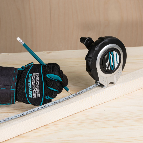 Рулетка геодезическая 20 м х 13 мм, закрытый корпус, металлическая лента, нейлон Gross по ценам производителя в Уфе с доставкой по всей России