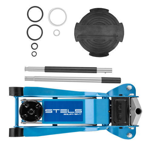Домкрат гидравлический подкатной, быстрый подъем, 3.5т, Low Profile Quick, 100-565 мм, профессиональный Stels по ценам производителя в Уфе с доставкой по всей России
