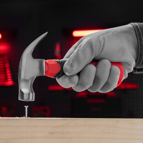 Молоток-гвоздодер мини, боек с магнитом, фибергласовая двухкомпонентная рукоятка, 250 г Matrix по ценам производителя в Уфе с доставкой по всей России