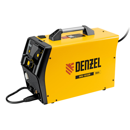 Аппарат инвертор. полуавтомат. cварки IMIG-185SDR, 180 А, ПВ 60%, катушка 5 кг Denzel по ценам производителя в Уфе с доставкой по всей России