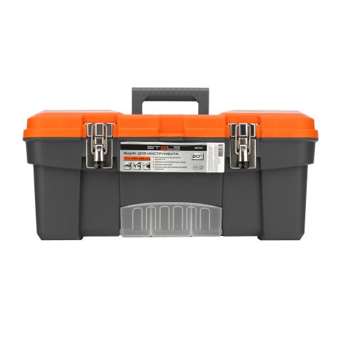Ящик для инструмента с мет. замками 20", 510х255x225 мм Stels по ценам производителя в Уфе с доставкой по всей России