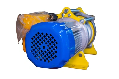 Лебедка электрическая  300/600кг  60/30м с канатом 220В 24м/мин алюминиевый корпус TOR KCD (TSA) по ценам производителя в Уфе с доставкой по всей России