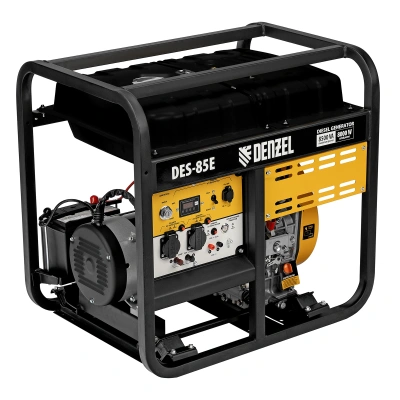 Генератор дизельный DES-85E, 8,5 кВт, 230 В, 16 л, электростартер Denzel по ценам производителя в Уфе с доставкой по всей России