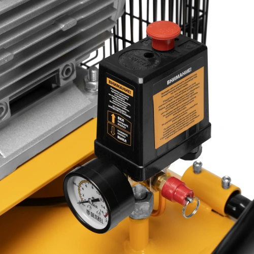 Компрессор воздушный рем. привод BCV 4000-T/200, 4,0 кВт, 200 литров, 690 л/мин Denzel по ценам производителя в Уфе с доставкой по всей России