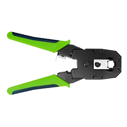 Клещи для обжима телефонных и компьютерных клемм 4P, 6P, 8P, функция обрезания проводов Сибртех по ценам производителя в Уфе с доставкой по всей России