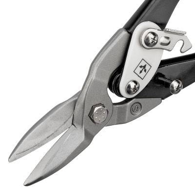 Ножницы по металлу, 250 мм, прямой рез, сталь CRMO, двухкомпонентные рукоятки, PRO Matrix по ценам производителя в Уфе с доставкой по всей России