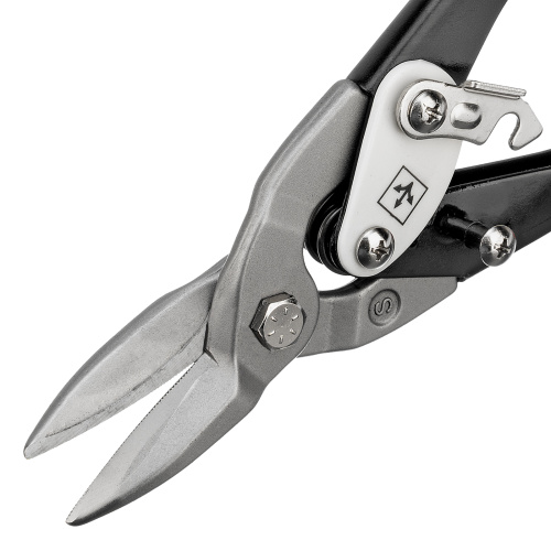 Ножницы по металлу, 250 мм, прямой рез, сталь CRMO, двухкомпонентные рукоятки, PRO Matrix по ценам производителя в Уфе с доставкой по всей России