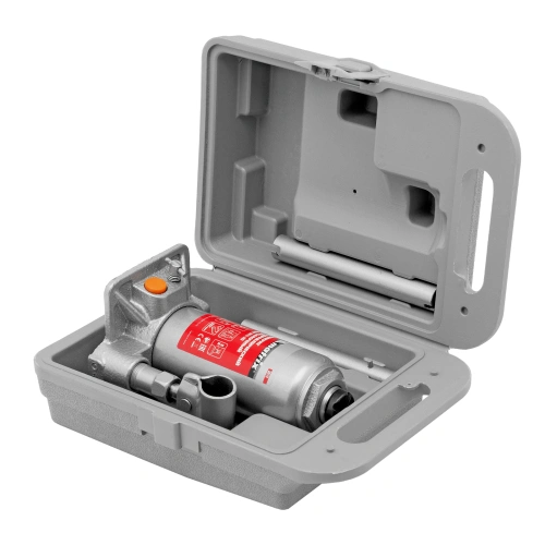 Домкрат гидравлический бутылочный, 3 т, h подъема 178-343 мм, в пластиковом кейсе Matrix по ценам производителя в Уфе с доставкой по всей России