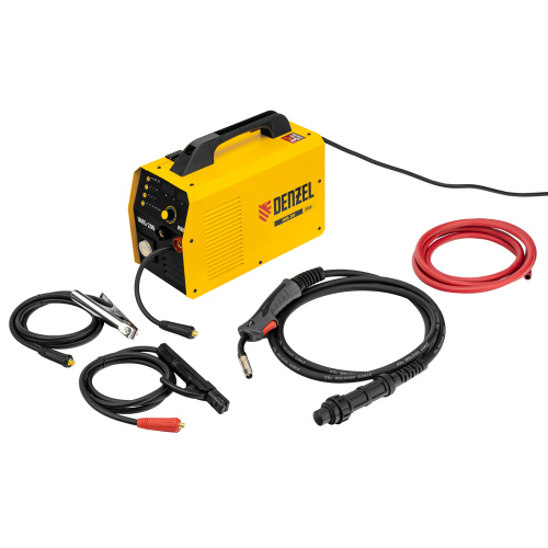 Аппарат инвертор. полуавтомат. cварки IMIG-200, 200 А, ПВ 60%, катушка 5 кг Denzel по ценам производителя в Уфе с доставкой по всей России