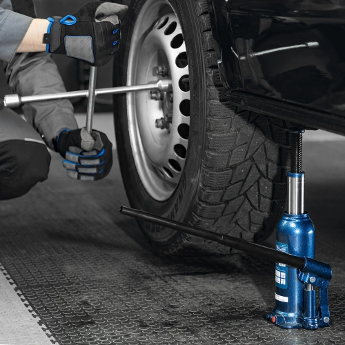 Домкрат гидравлический бутылочный, 5 т, h подъема 207-404 мм Stels по ценам производителя в Уфе с доставкой по всей России