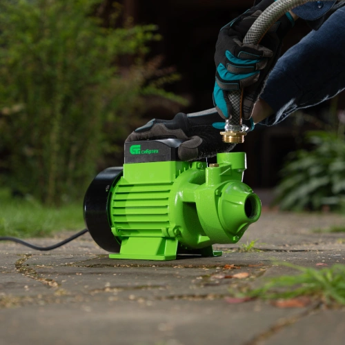 Садовый поверхностный насос СПН370-Ч, 370 Вт, напор 25 м, 1700 л/ч, чугун Сибртех по ценам производителя в Уфе с доставкой по всей России