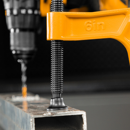 Струбцина G-образная, усиленная, 150 мм Denzel по ценам производителя в Уфе с доставкой по всей России