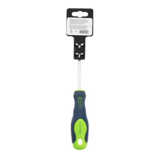 Отвертка, SL6 х 100 мм, CrV, двухкомпонентная рукоятка Сибртех по ценам производителя в Уфе с доставкой по всей России