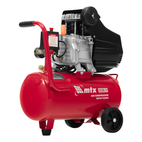 Компрессор воздушный DC1500L/24, 1,5 кВт, 24 л, 210 л/мин MTX по ценам производителя в Уфе с доставкой по всей России