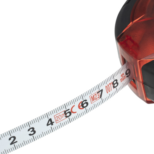 Рулетка геодезическая 20 м х 12,5 мм, закрытый корпус, стальная лента, односторонняя шкала, Pro Matrix по ценам производителя в Уфе с доставкой по всей России