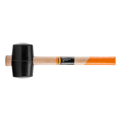 Киянка резиновая, 680 г, черная резина, деревянная рукоятка Sparta по ценам производителя в Уфе с доставкой по всей России
