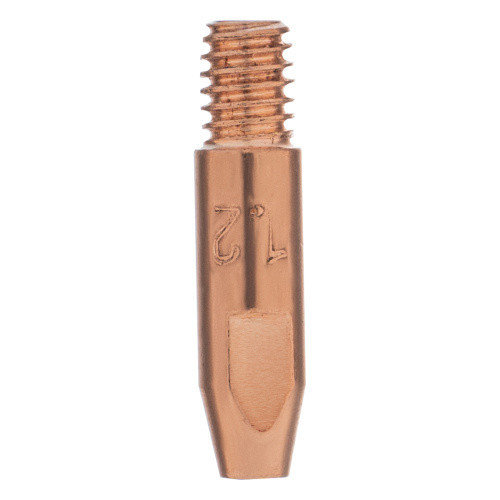 Токосъемный наконечник под проволоку 1,2 мм, М6х28, E-CU, 20 шт для MIG горелки тип 24 Denzel по ценам производителя в Уфе с доставкой по всей России