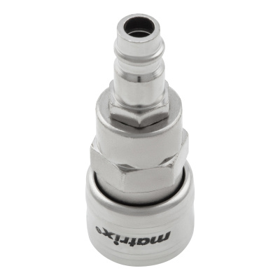 Набор переходников, быстросъемное соединение, резьбовое соед, 2 шт, внутр. D 1/4 Matrix по ценам производителя в Уфе с доставкой по всей России